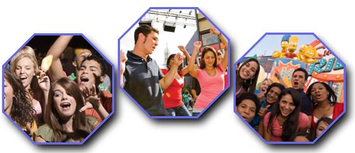 Group Packages including Universal Grad Bash 2018